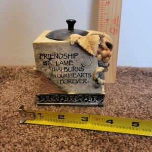 History & Heraldry Special Friend Tealight Candle Holder